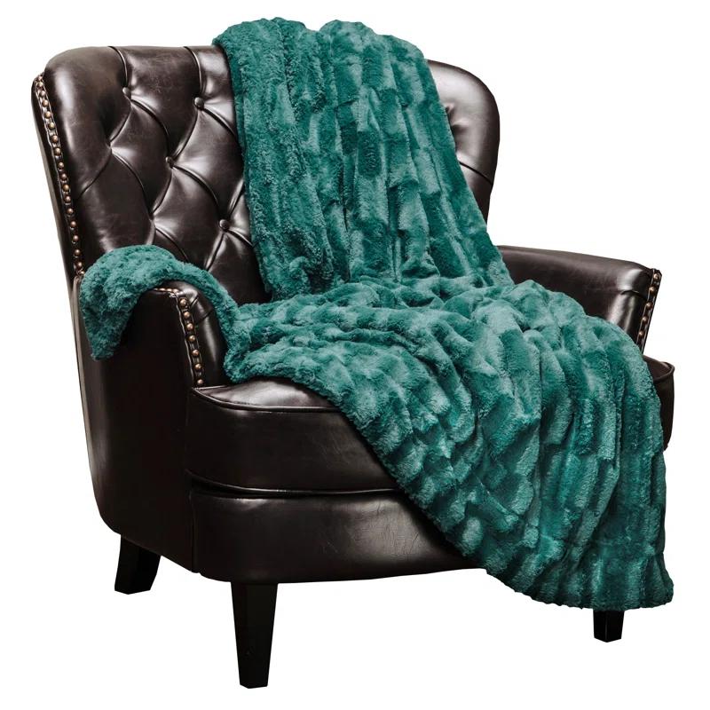 Chanasya Faux Fur Throw