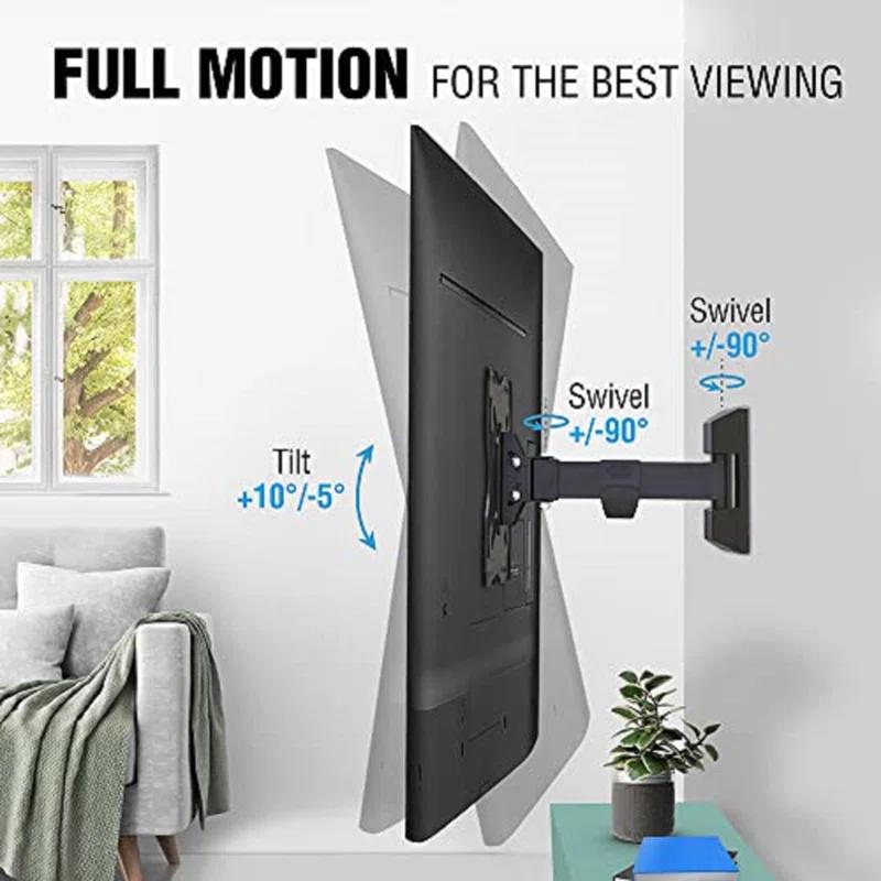ELG ELG FULL20 Full Motion TV Wall Mount with VESA 200x200mm Tilt and Swivel for 15 to 58 inch TVs