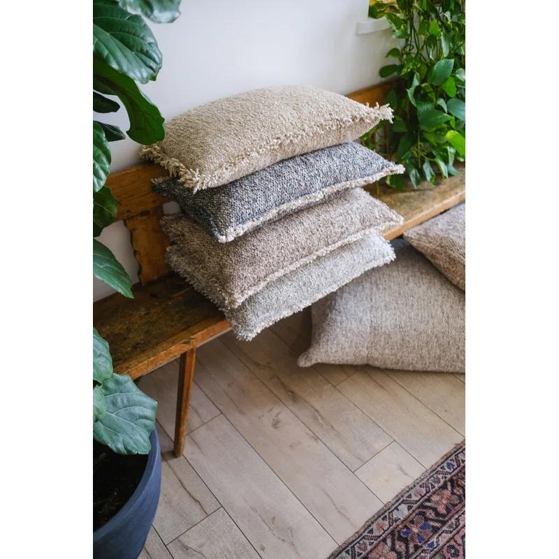 Pom Pom At Home Brentwood Frayed Throw Pillow