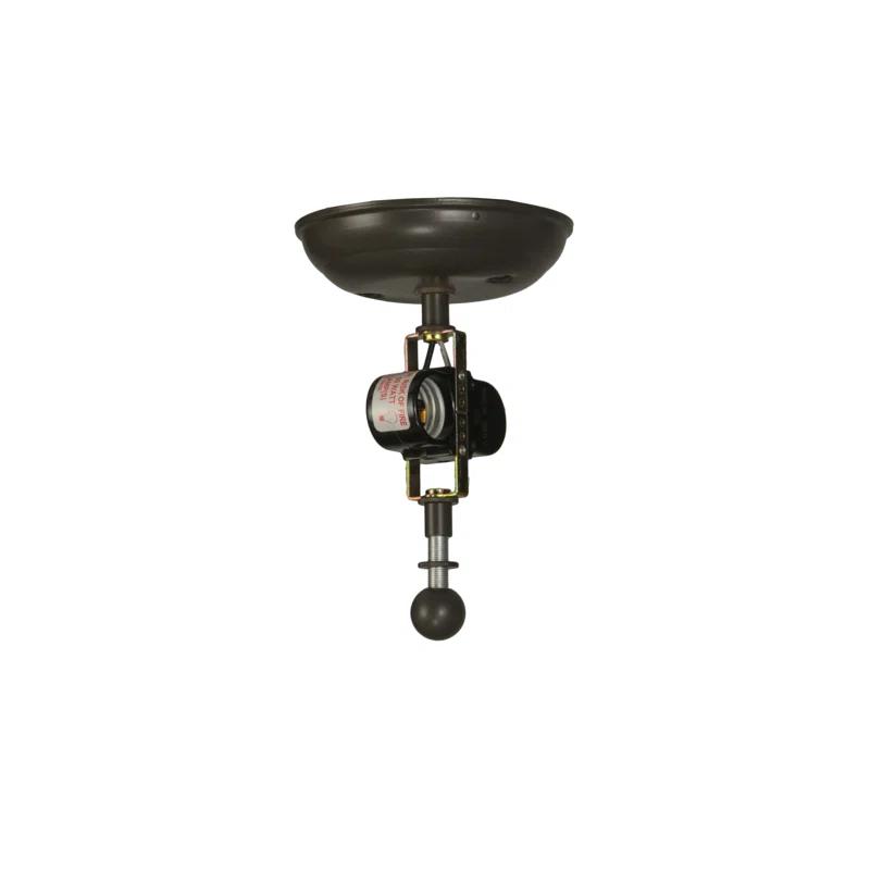 Glass Semi Flush Mount