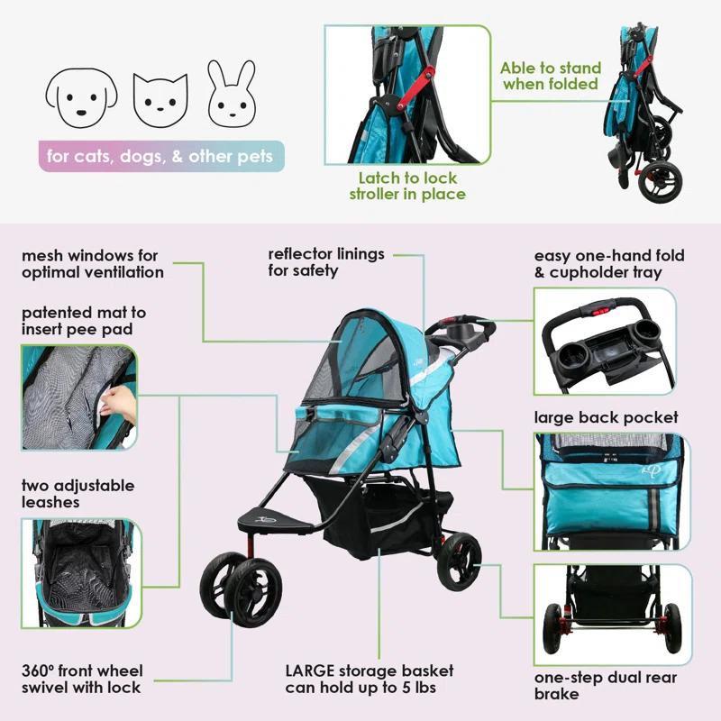 Petique Petique Revolutionary Pet Stroller