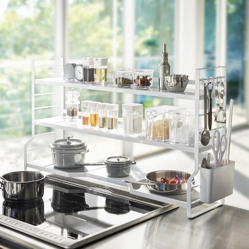 Yamazaki Tower White Stove Rack