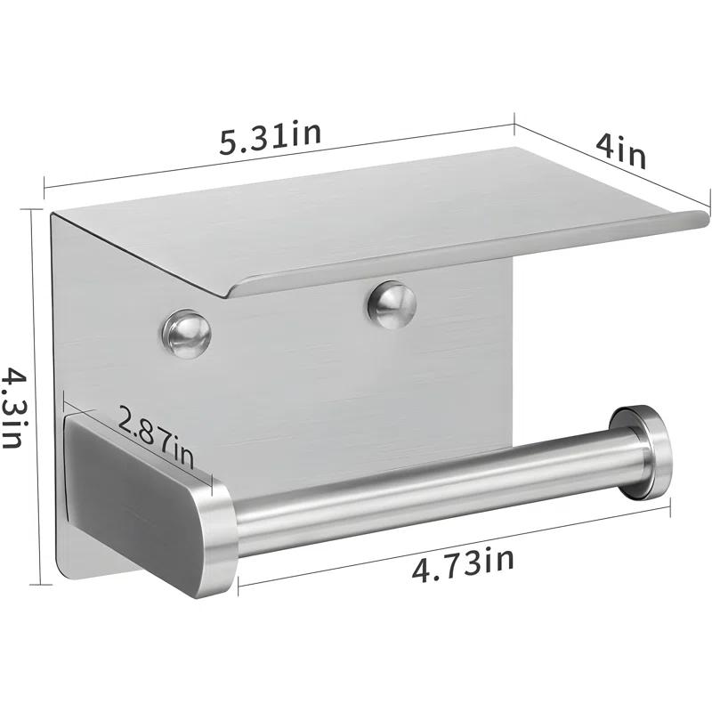 Wall Mounted Toilet Paper Holder