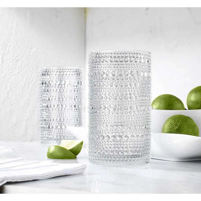 Home Essentials and Beyond Halo Set Of Four 15Oz Highball (Set of 4)