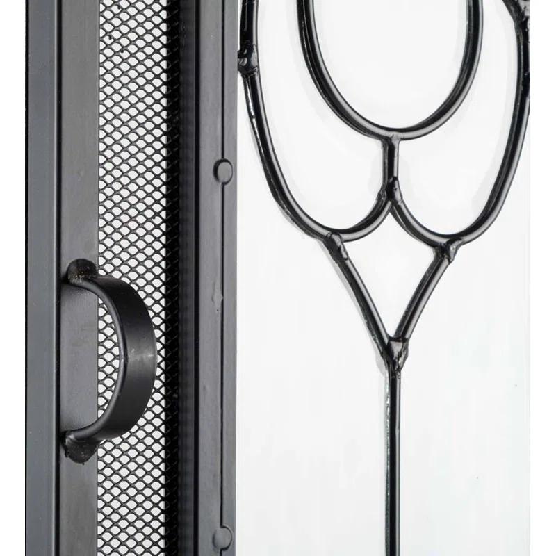 Steel Fireplace Screen