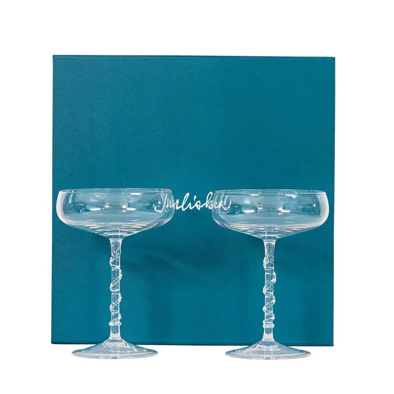 Juliska Amalia 4 oz. Cocktail Coupe (Set of 2)