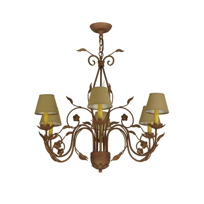 Meyda Lighting Bordeaux 6 - Light Dimmable Chandelier