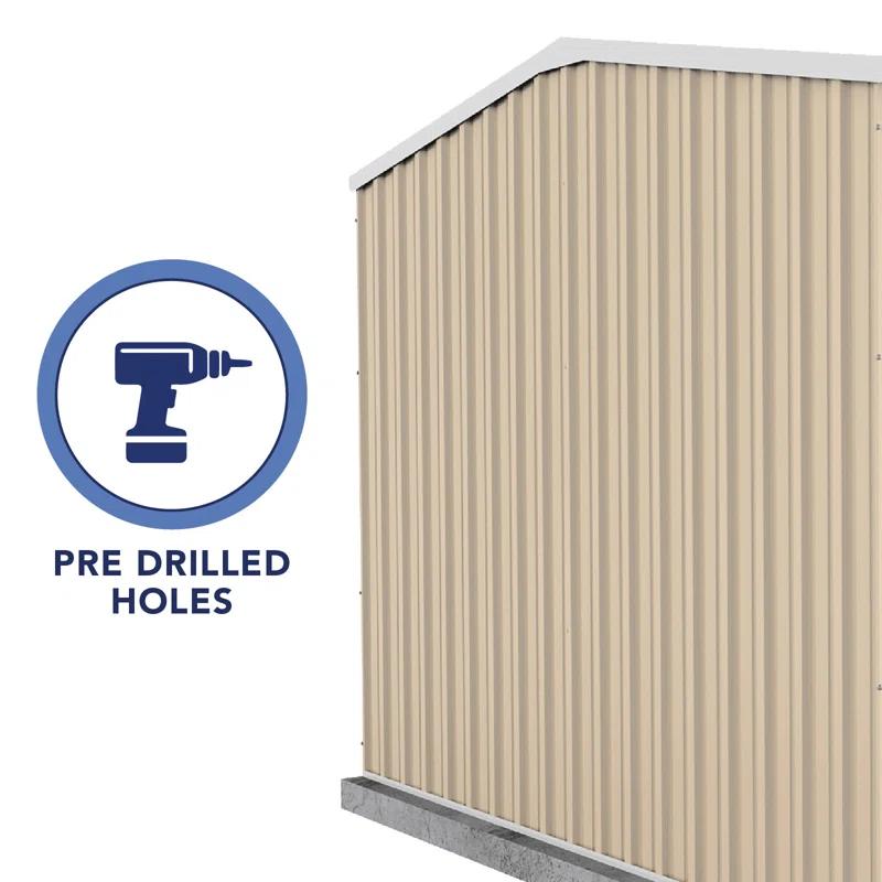 Absco Absco Premier 10 ft. W x 10 ft. D Metal Storage Shed