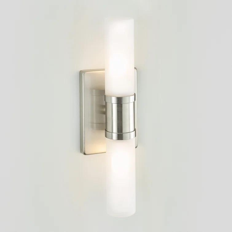 Evelien 2 Light Frosted Dimmable Vanity Light