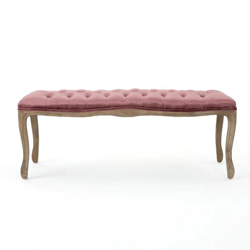 Ophelia & Co. Orndorff Velvet Upholstered Bench