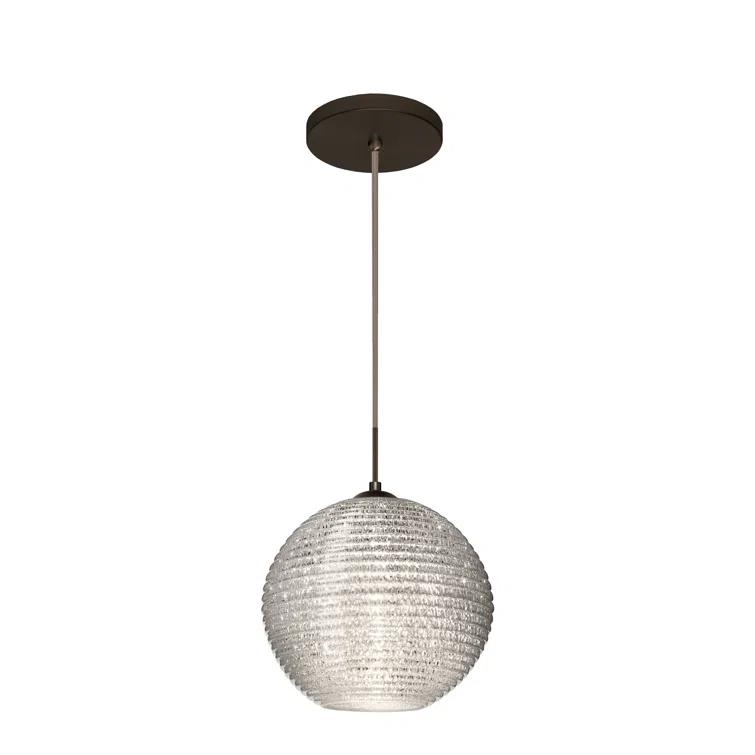Besa Lighting Kristall 1 - Light Single Pendant