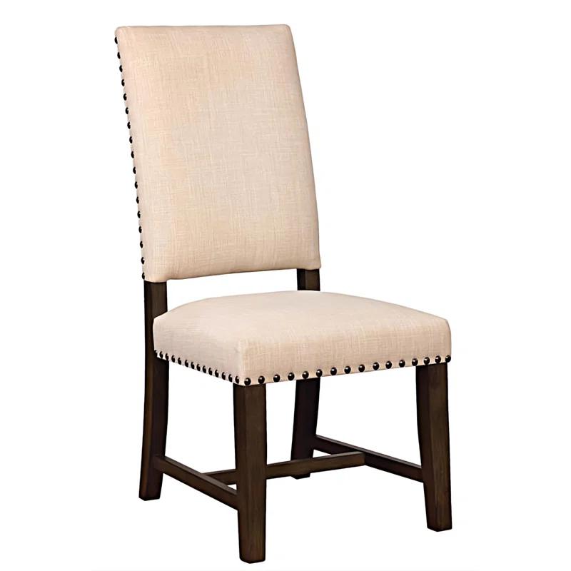Red Barrel Studio® Milton 19.5'' H Upholstered Side Chair (Set of 2)