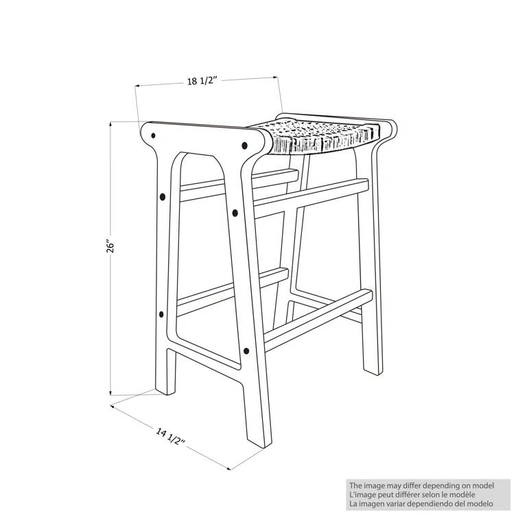 South Shore Balka Counter & Bar Stool (Set of 2)
