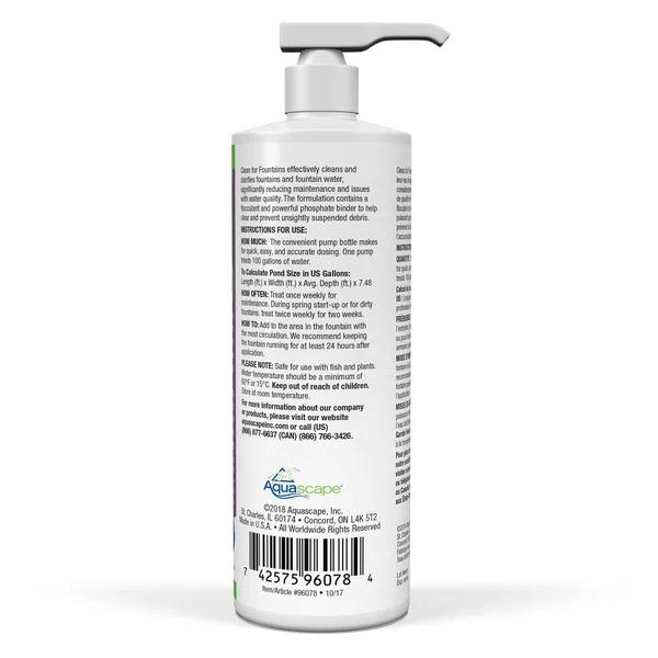 Aquascape CLEAN For Fountains No Power Source Required / Manual Cleaner