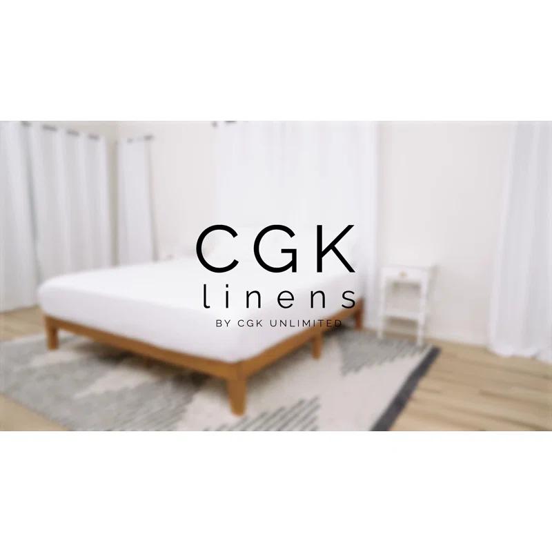 CGK Linens Hotel Quality Microfiber Pillowcase Covers (Set of 2)