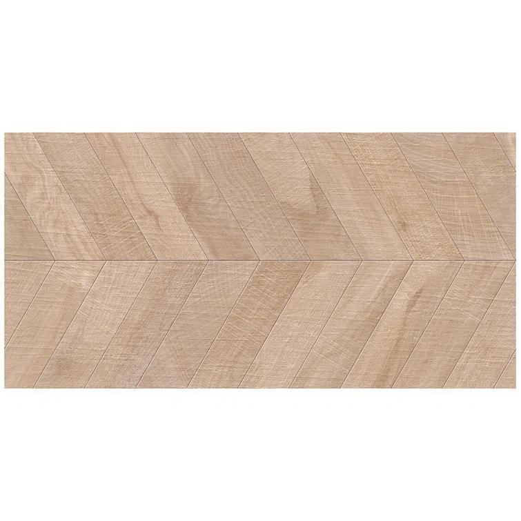 Auburn Chevron 24 in. x 48 in. Matte Porcelain Floor and Wall Tile (15.49 Sq. Ft. / Case)