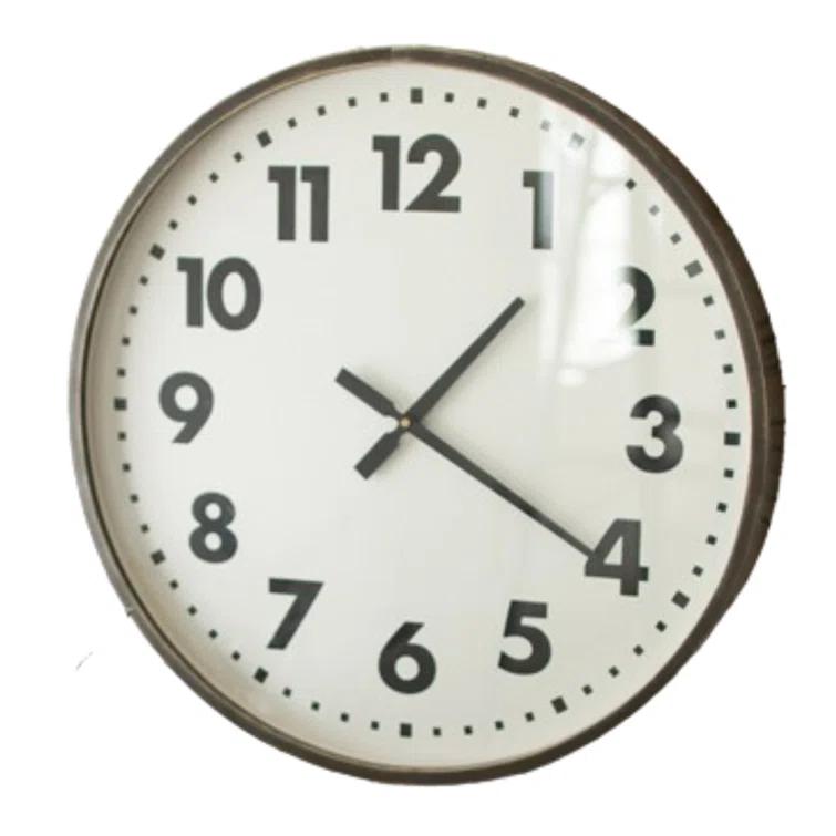 Tessa Round Wall Clock - 24"W
