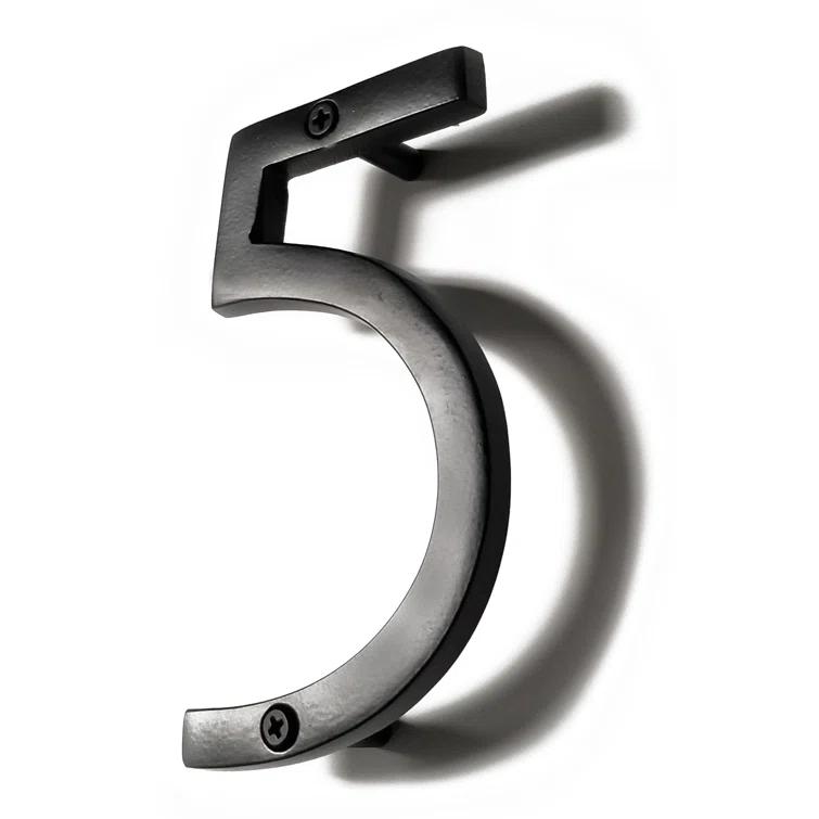 8'' H Metal House Number