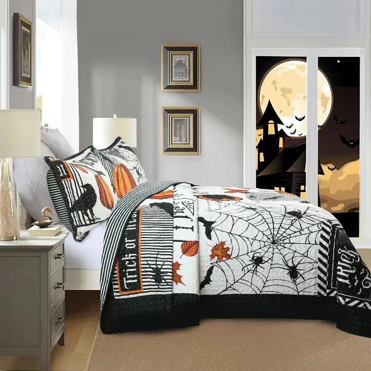 MarCielo ME500 Polyester Quilted Animal Print Quilt Set