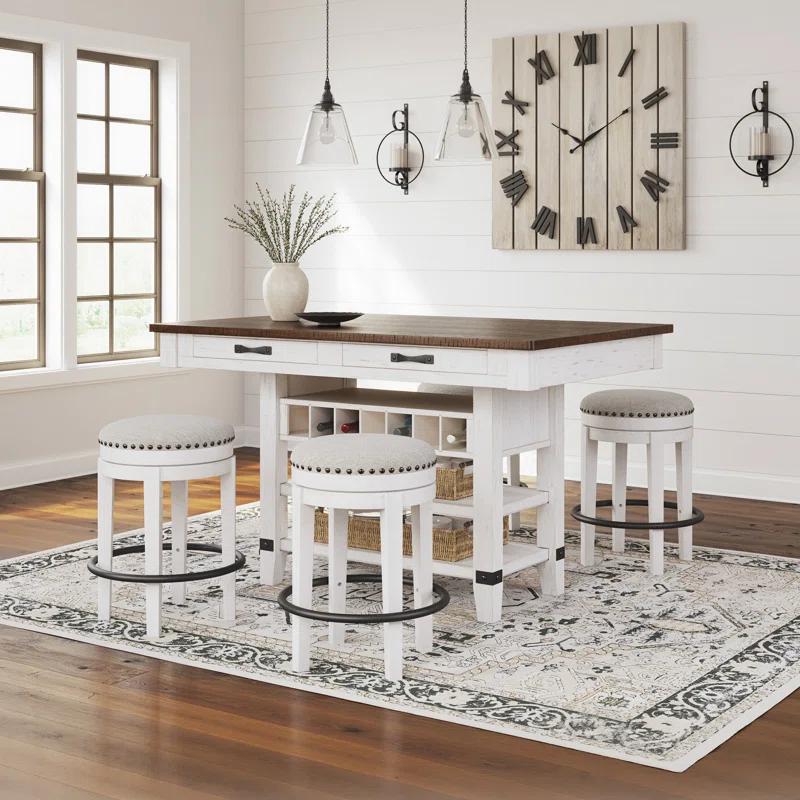 August Grove® Daiah Pine Dining Table