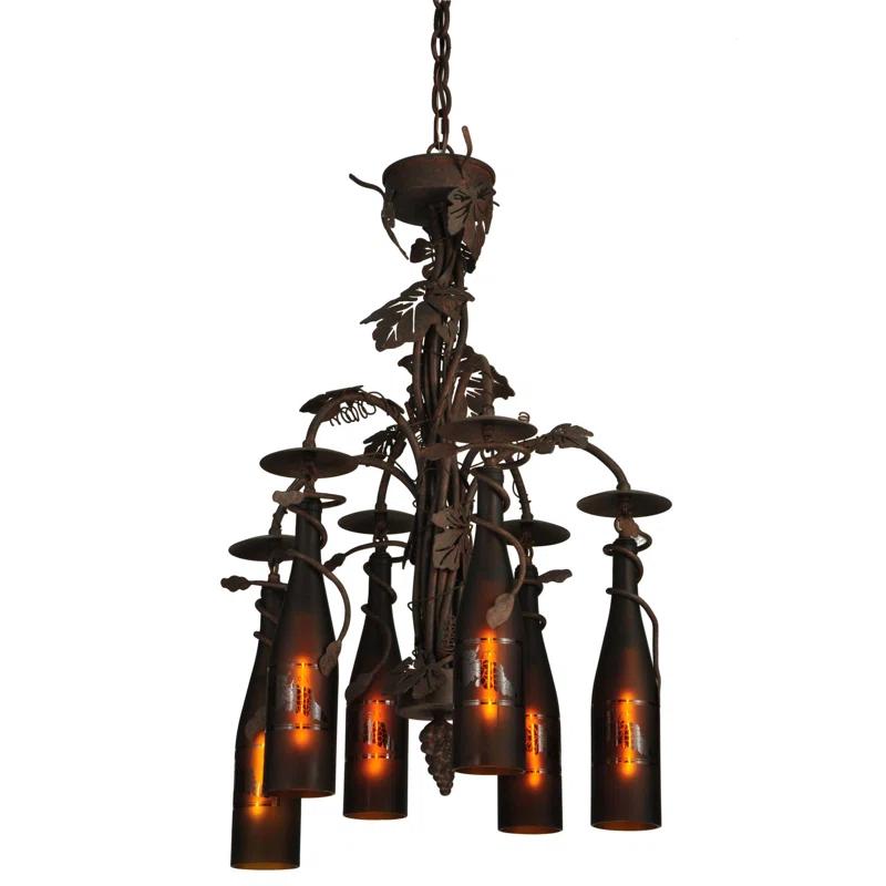 Meyda Lighting Rustic Lodge 6 - Light Classic / Traditional Chandelier