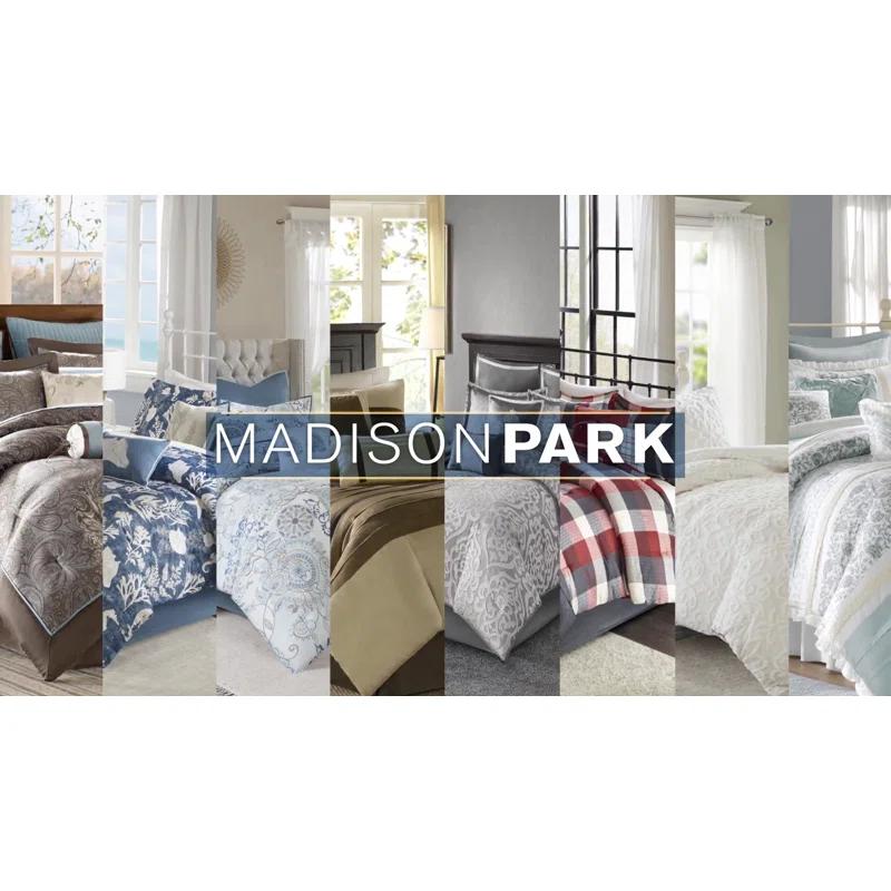 Madison Park Odette Jacquard 8 Piece Comforter Set