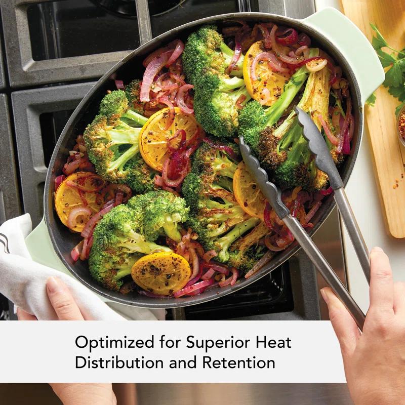 KitchenAid® KitchenAid Cast Iron Oval Au Gratin Roasting Pan Suitable - 2.5 Quart
