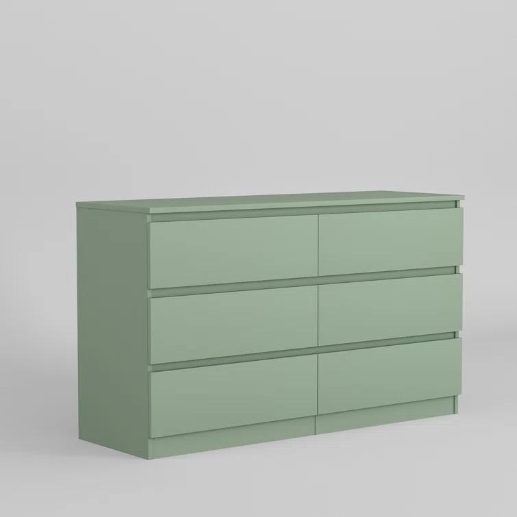 Wade Logan® Bisset 47.25'' W 6 - Drawer Dresser