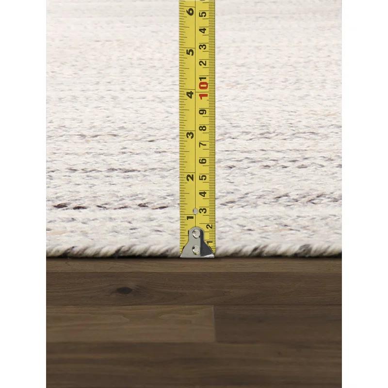 Lagos Hand Knotted Geometric Indoor / Outdoor Rug