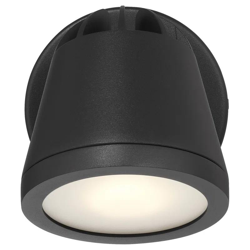 Access Lighting WeeGo Matte Black Metal Spotlight
