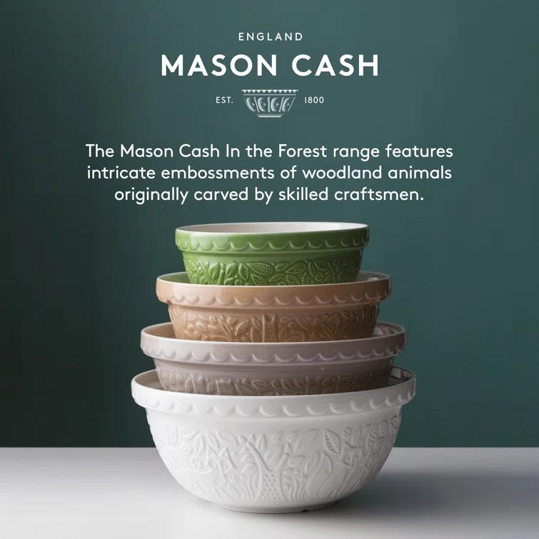 Mason Cash In The Forest Earthenware 3 Piece Mixing Bowl Set