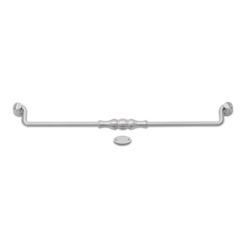 Rk International 12" Beaded Middle Drop Handle CP Series
