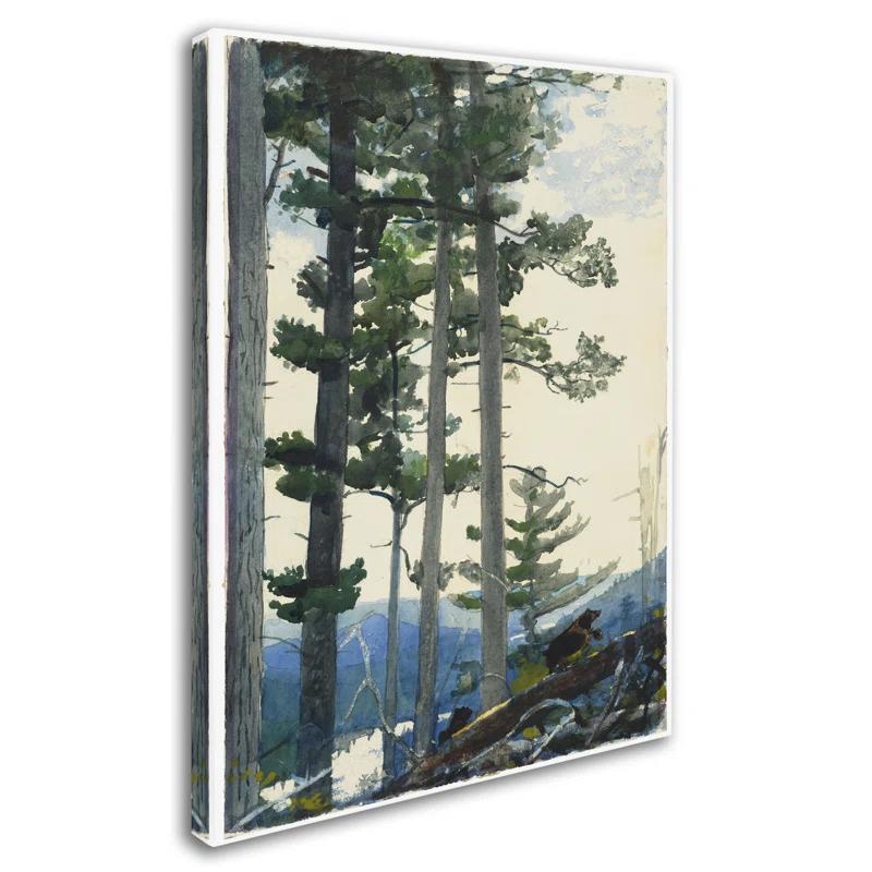 Vault W Artwork " Old Settlers " by Winslow Homer