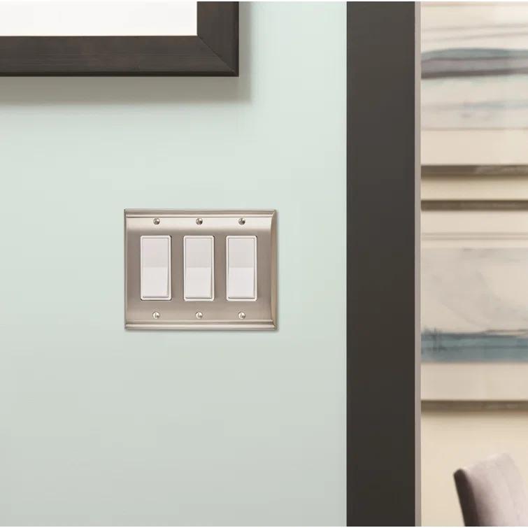 CKP Impressions 3 - Gang Rocker Standard Combination Wall Plate