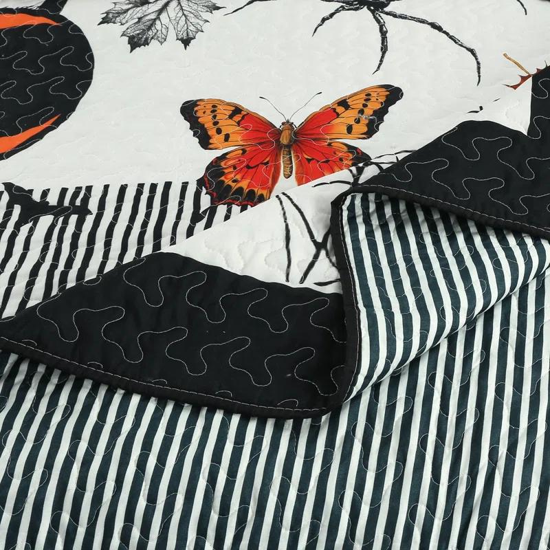 MarCielo ME500 Polyester Quilted Animal Print Quilt Set