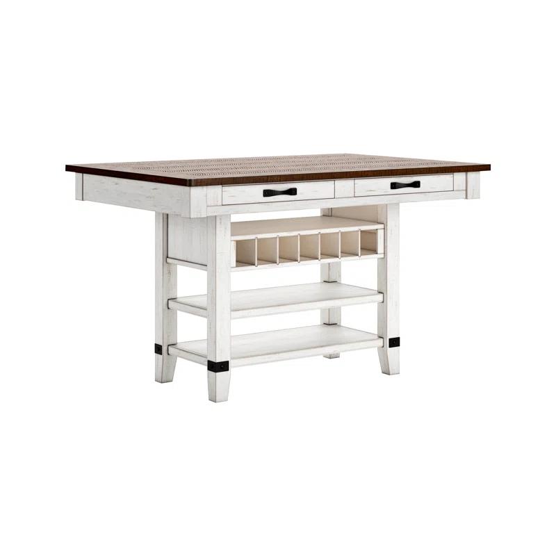 August Grove® Daiah Pine Dining Table