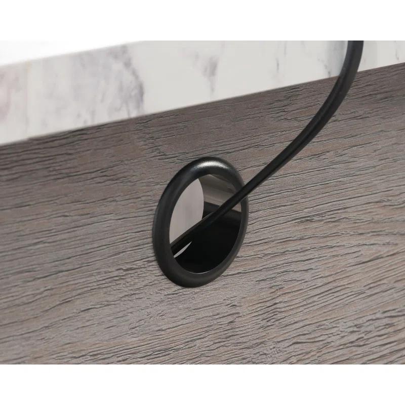 Wade Logan® Claudetta L-Shaped Executive Desk