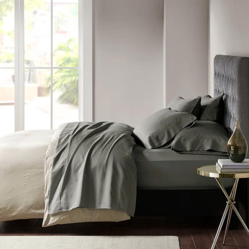 Madison Park 800 Thread Count Cotton Blend Sateen Sheet Set