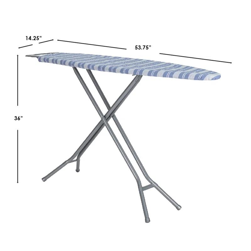 Seymour Home Products Seymour Home Products Adjustable Height 4 Leg Ironing Board with Mesh Top and Iron Rest