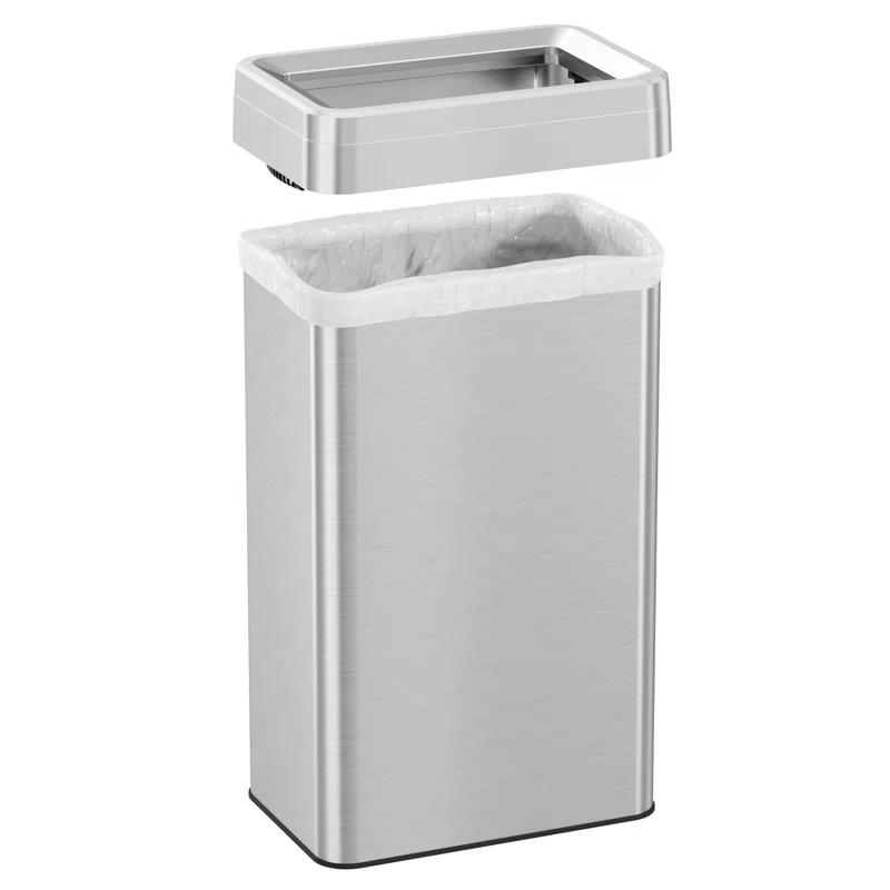 Deodorizer Stainless Steel Trash Can