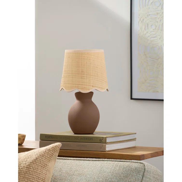 Momsen Scallop Shade Matte Lamp