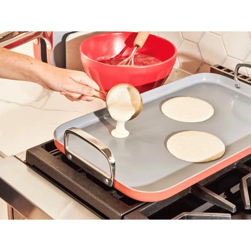 Caraway ® Sage Ceramic Non-Stick Double Burner Griddle
