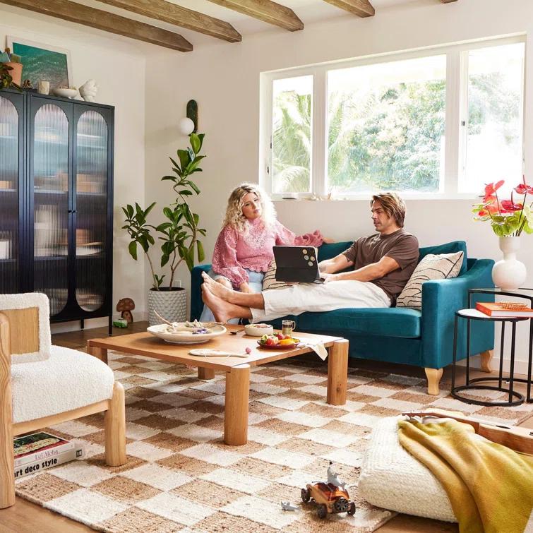 Mr. Kate Tess 74'' Upholstered Sofa