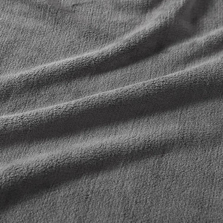 Eddie Bauer Eddie Bauer Solid Ultra Soft Plush Reversible Blanket
