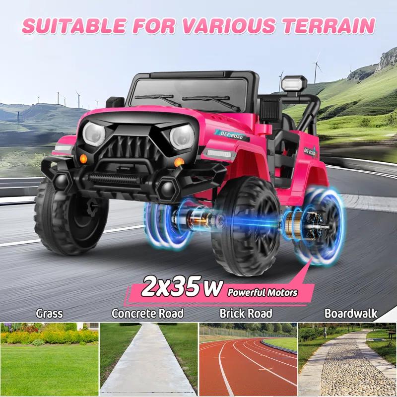 Himimi Himimi 1 Seater All-Terrain Vehicles Battery Powered Ride On with Remote Control