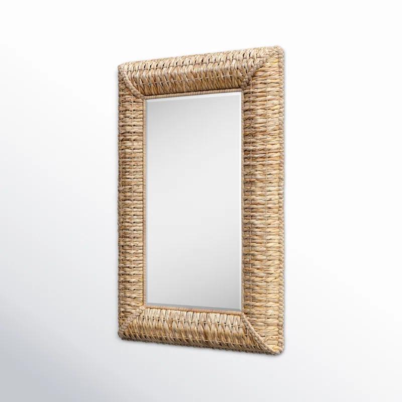 Birch Lane™ Janie Seagrass Rectangle Mirror