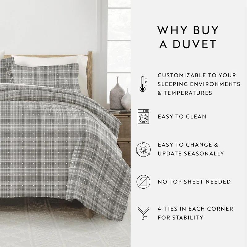 Becky Cameron Simply Soft Polka Dot Duvet Cover Set