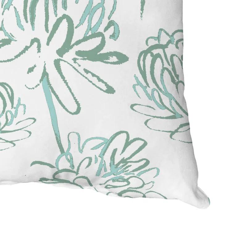 e by design Floral Reversible Throw Pillow