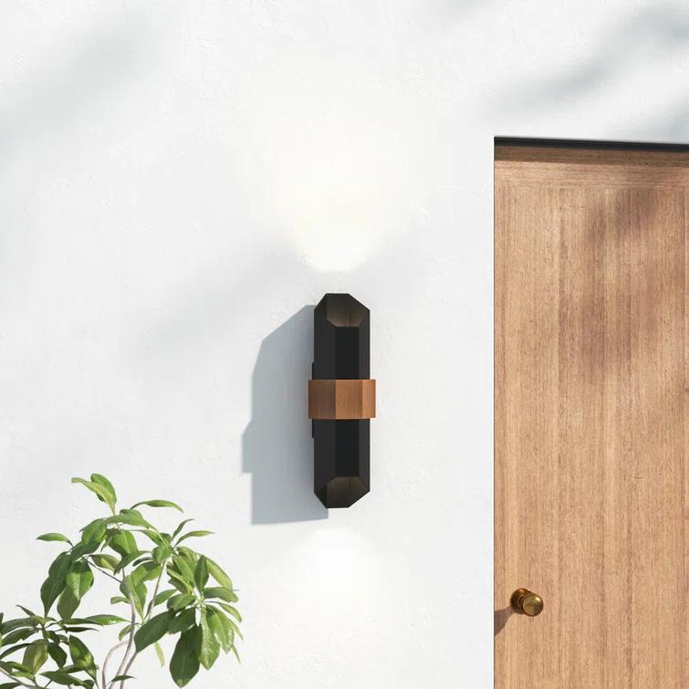 Betton Novelty Outdoor Aluminum LED Wall Light