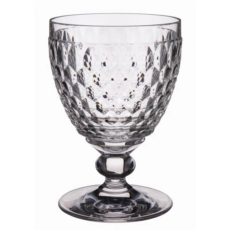 Villeroy & Boch Boston Colored Lead Free Crystal Goblet Set